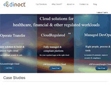 Tablet Screenshot of dinoct.com